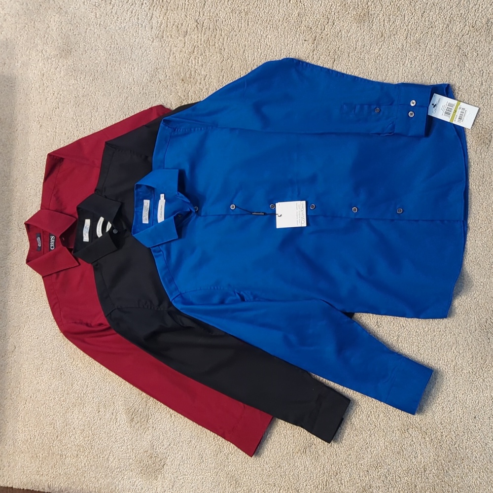 **SOLD** 3 Boys Dress Shirts Lot